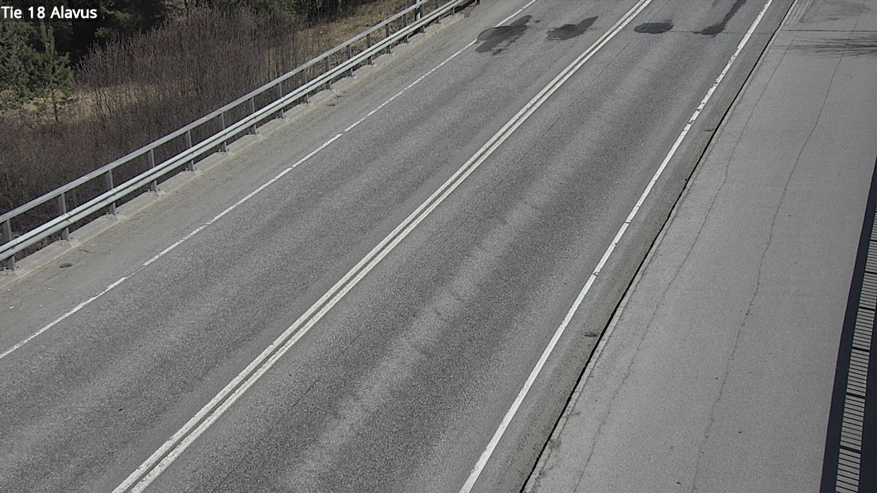 Weather Camera Image Road 18 Alavus, Alavus, Etelä-Pohjanmaa
