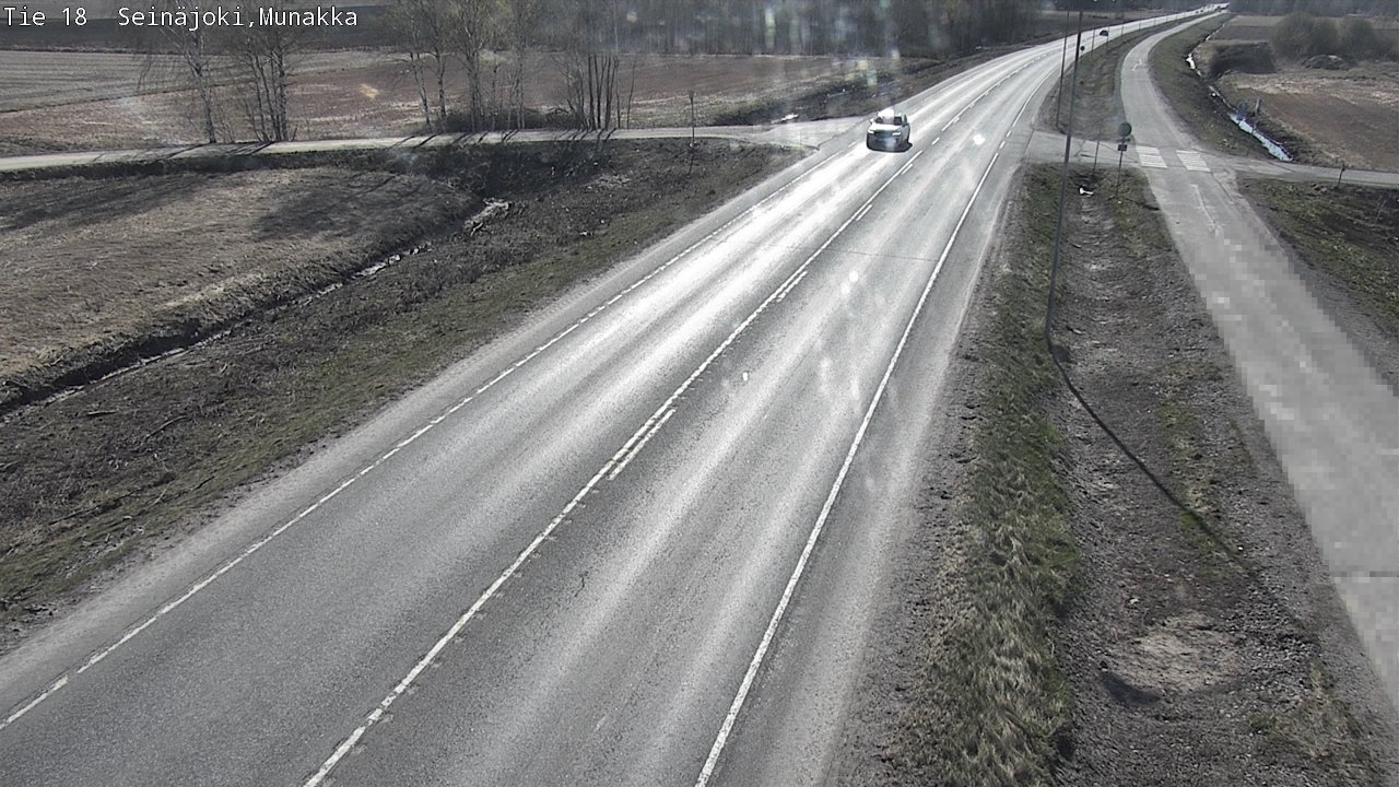 Weather Camera Image Väg 18 Seinäjoki, Munakka, Seinäjoki, Etelä-Pohjanmaa