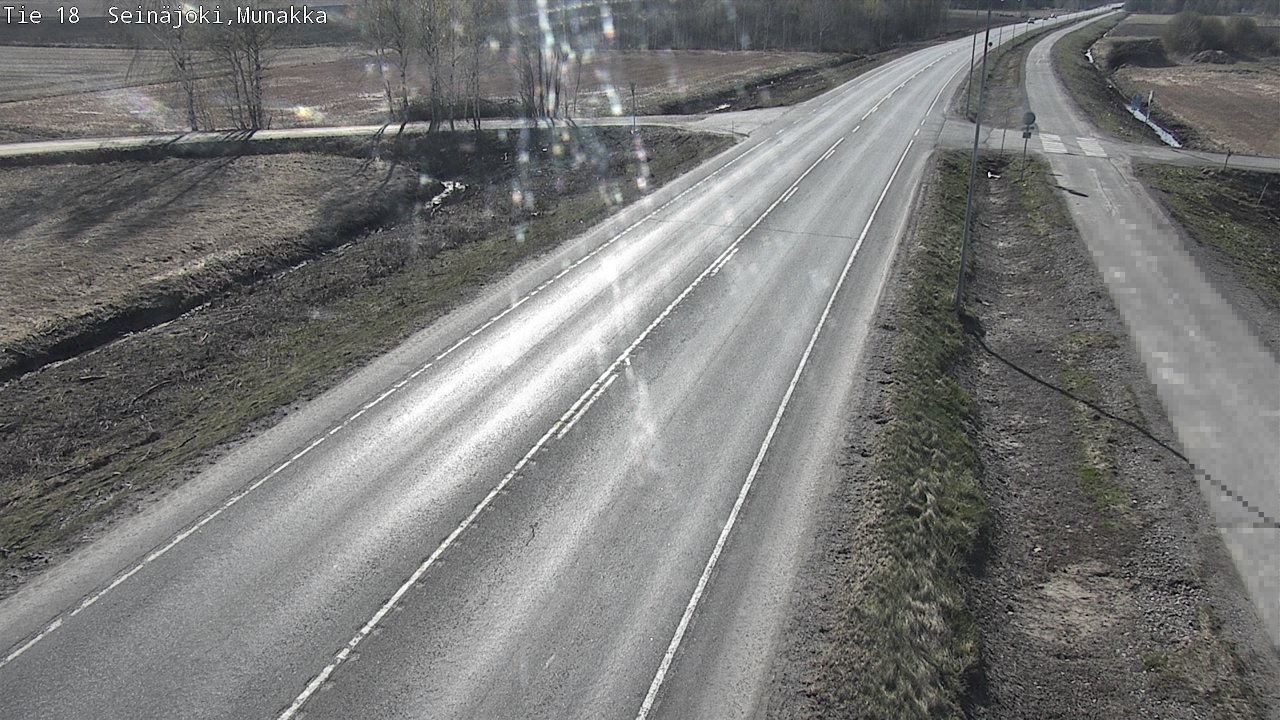 Weather Camera Image Väg 18 Seinäjoki, Munakka, Seinäjoki, Etelä-Pohjanmaa