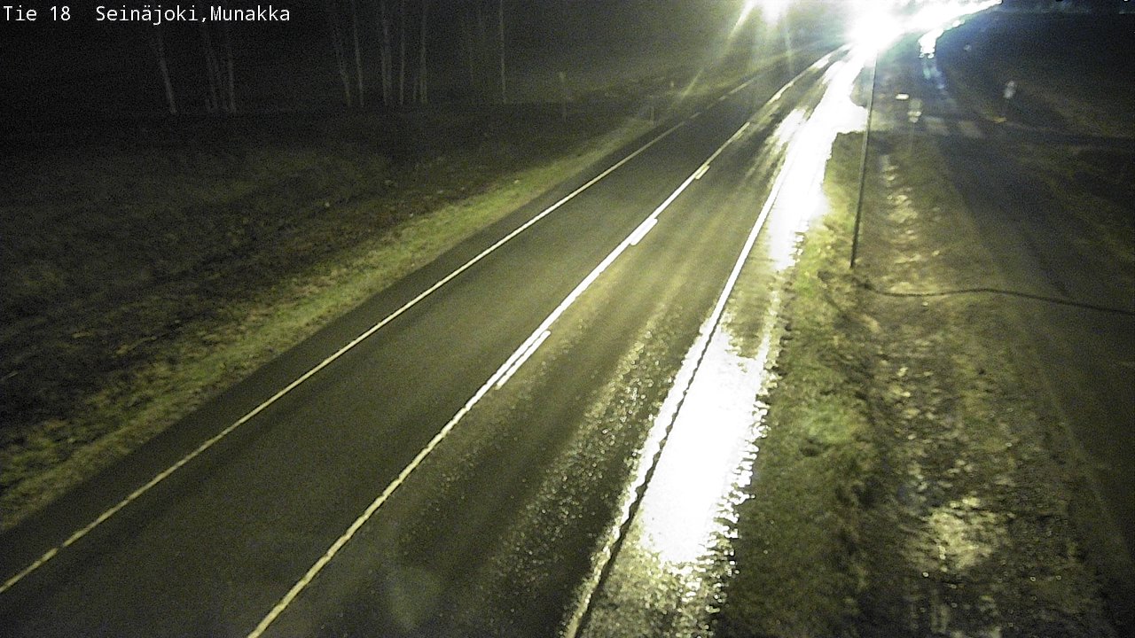 Weather Camera Image Väg 18 Seinäjoki, Munakka, Seinäjoki, Etelä-Pohjanmaa