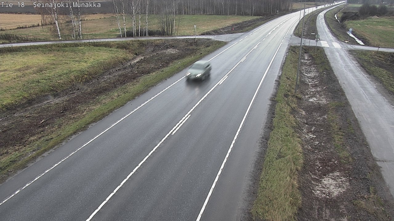 Weather Camera Image Väg 18 Seinäjoki, Munakka, Seinäjoki, Etelä-Pohjanmaa