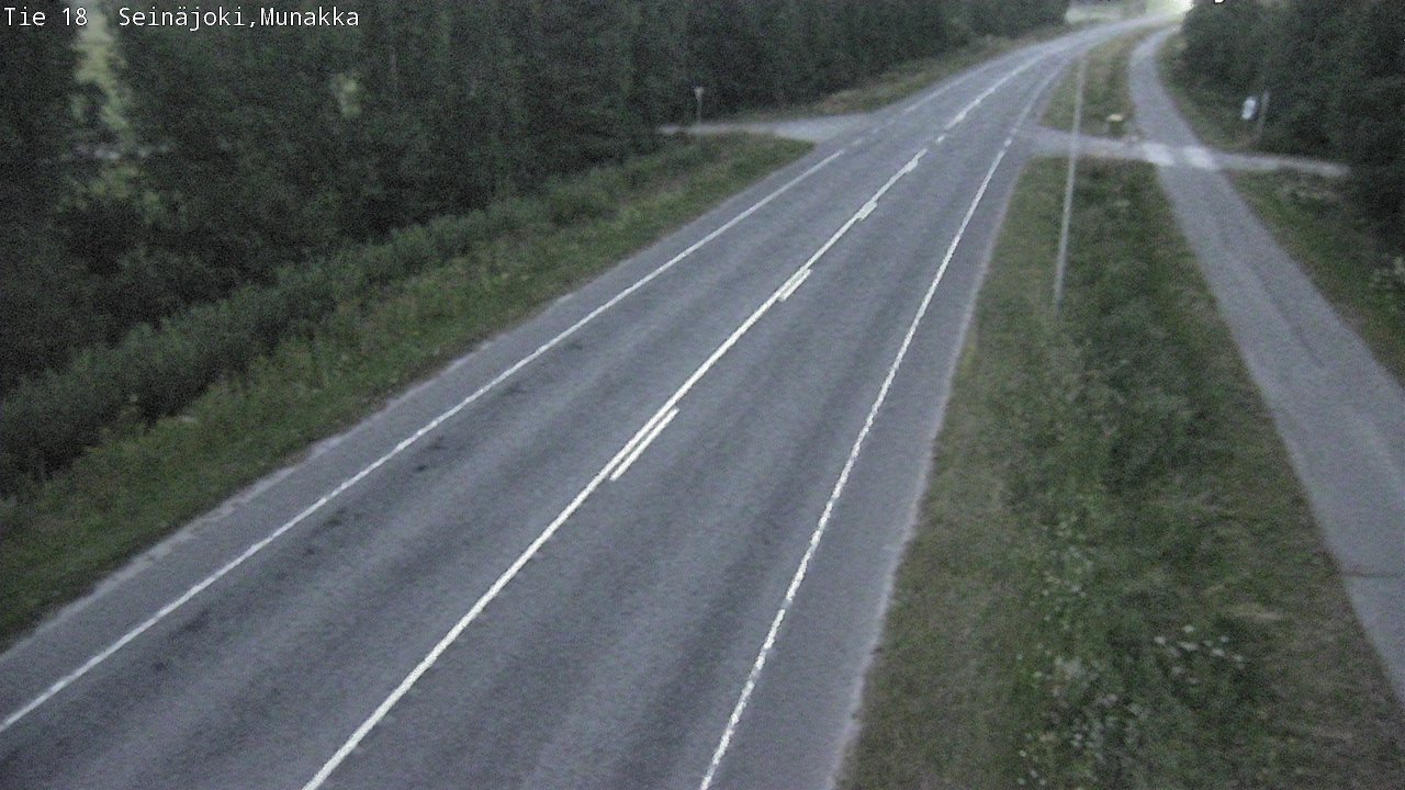 Weather Camera Image Road 18 Seinäjoki, Munakka, Seinäjoki, Etelä-Pohjanmaa