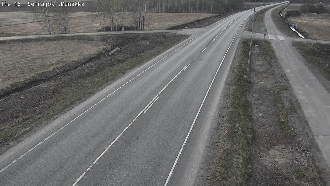 Weather Camera Image Väg 18 Seinäjoki, Munakka, Seinäjoki, Etelä-Pohjanmaa