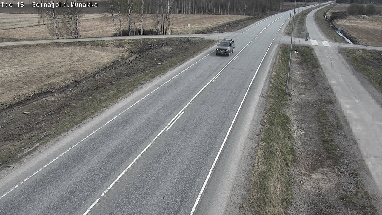 Weather Camera Image Väg 18 Seinäjoki, Munakka, Seinäjoki, Etelä-Pohjanmaa