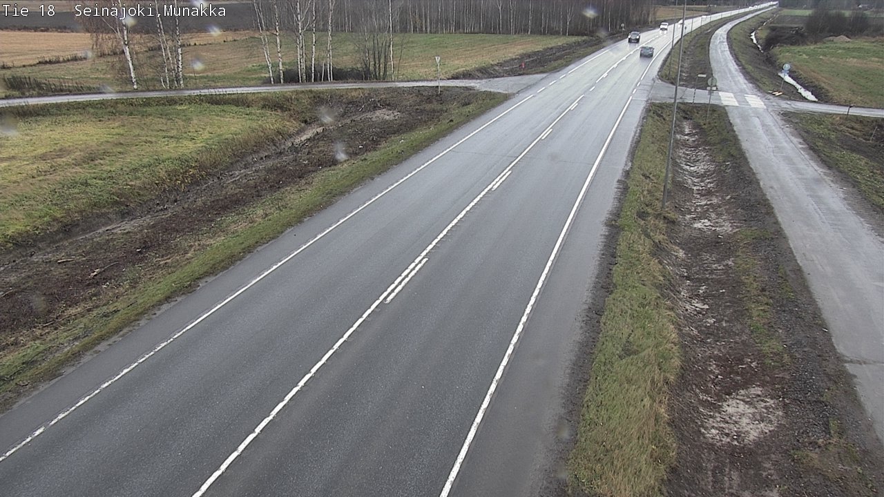 Weather Camera Image Väg 18 Seinäjoki, Munakka, Seinäjoki, Etelä-Pohjanmaa