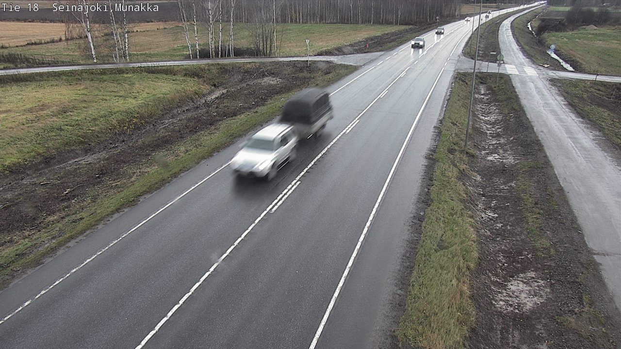 Weather Camera Image Väg 18 Seinäjoki, Munakka, Seinäjoki, Etelä-Pohjanmaa