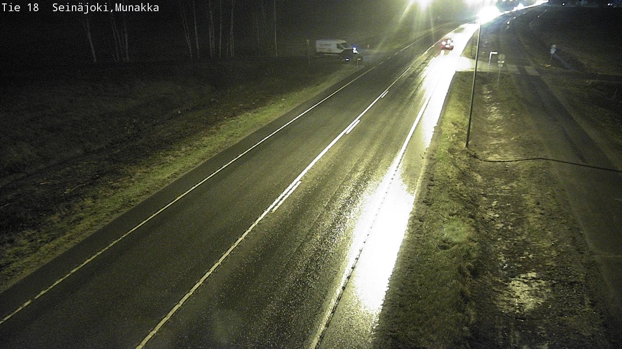 Weather Camera Image Road 18 Seinäjoki, Munakka, Seinäjoki, Etelä-Pohjanmaa