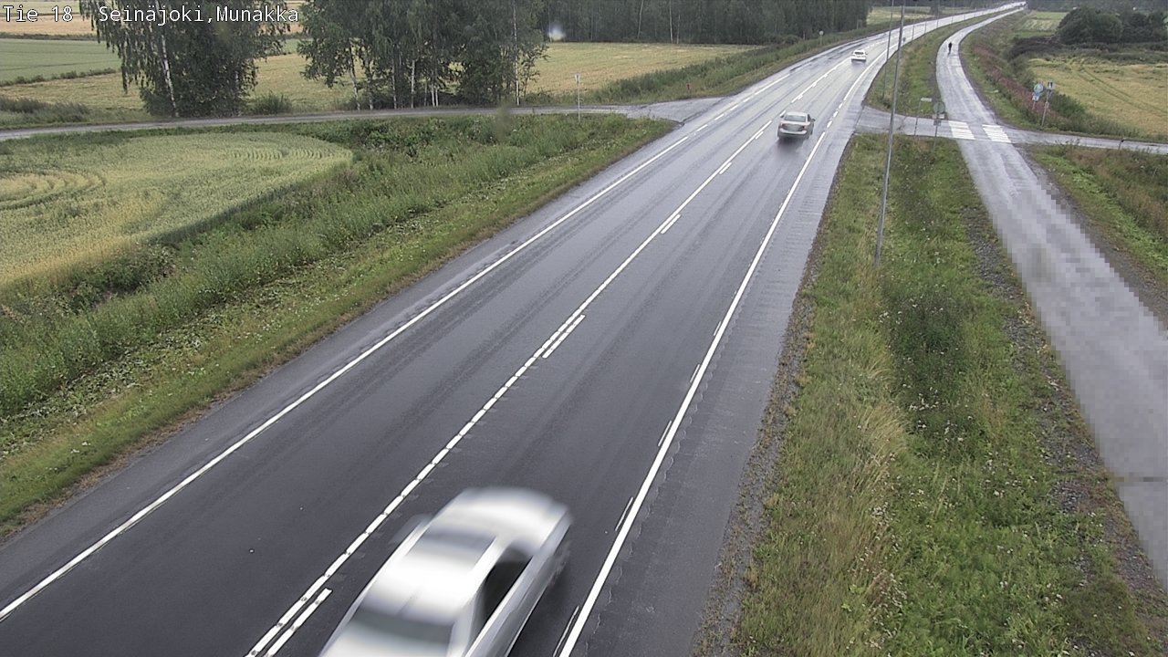 Weather Camera Image Road 18 Seinäjoki, Munakka, Seinäjoki, Etelä-Pohjanmaa