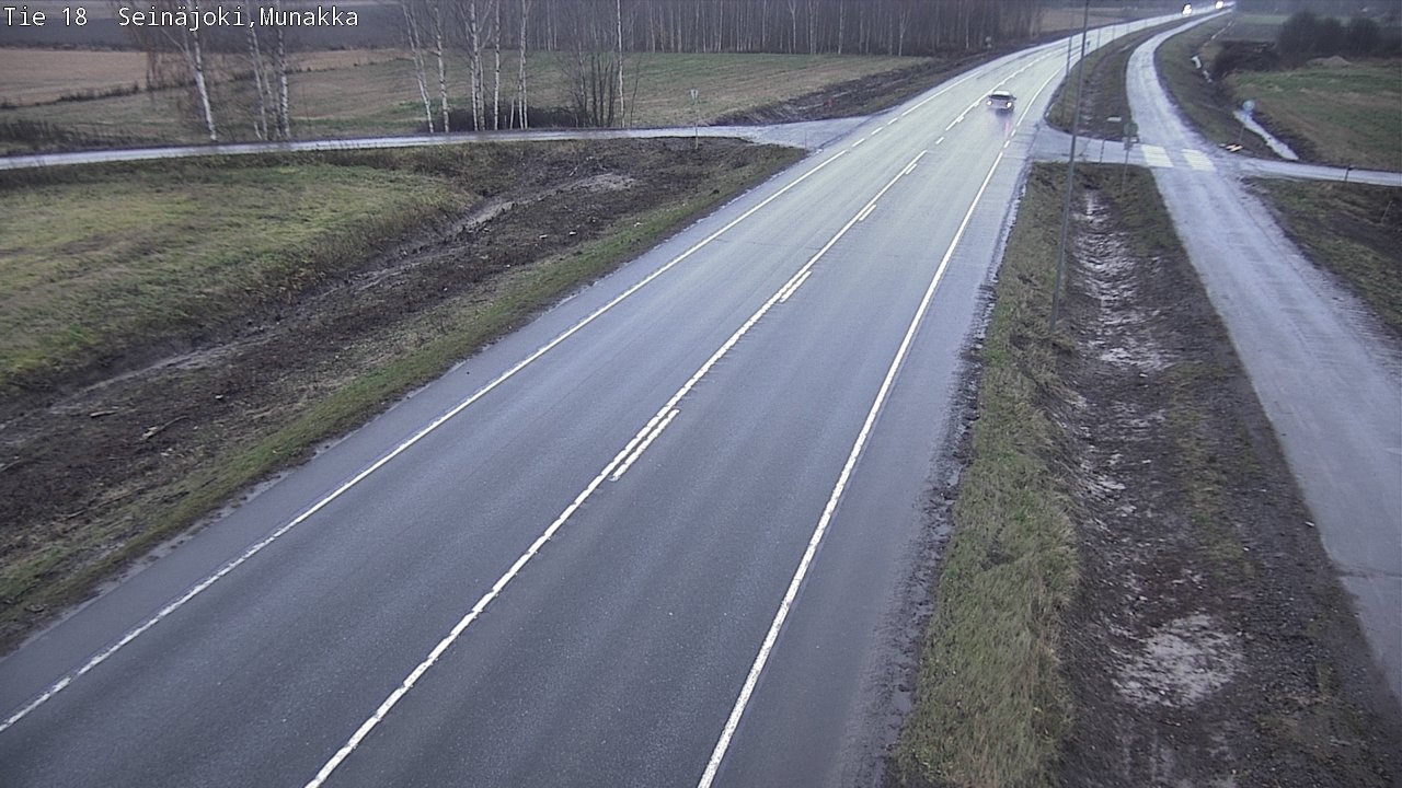 Weather Camera Image Väg 18 Seinäjoki, Munakka, Seinäjoki, Etelä-Pohjanmaa