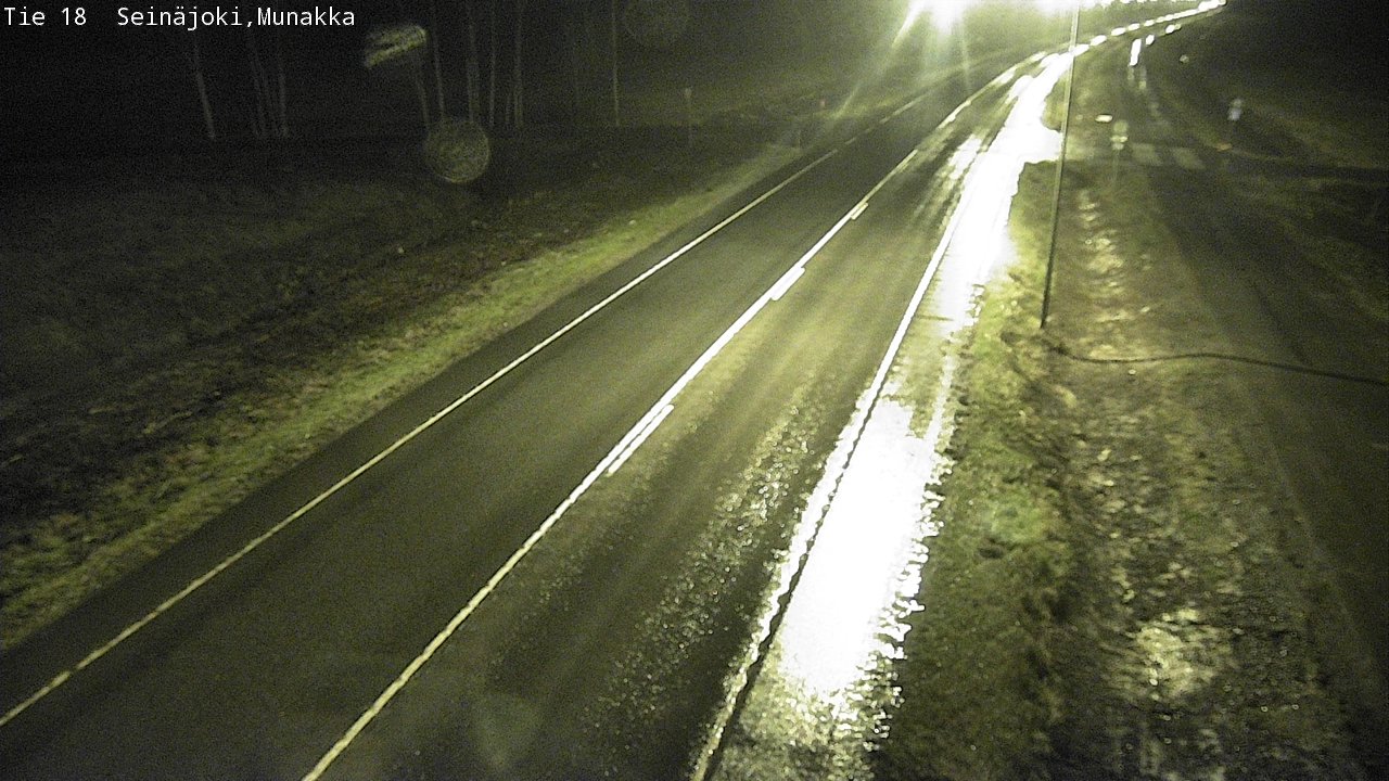 Weather Camera Image Väg 18 Seinäjoki, Munakka, Seinäjoki, Etelä-Pohjanmaa