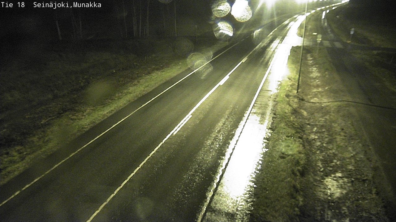 Weather Camera Image Väg 18 Seinäjoki, Munakka, Seinäjoki, Etelä-Pohjanmaa