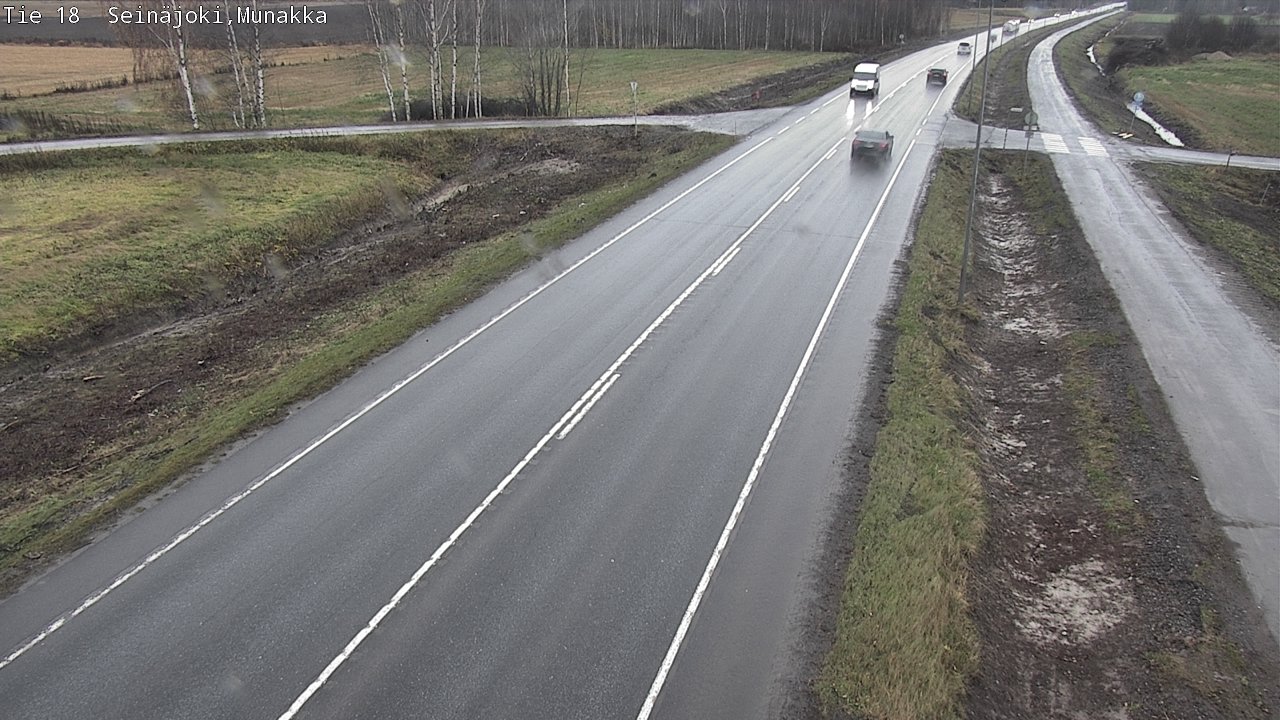 Weather Camera Image Väg 18 Seinäjoki, Munakka, Seinäjoki, Etelä-Pohjanmaa