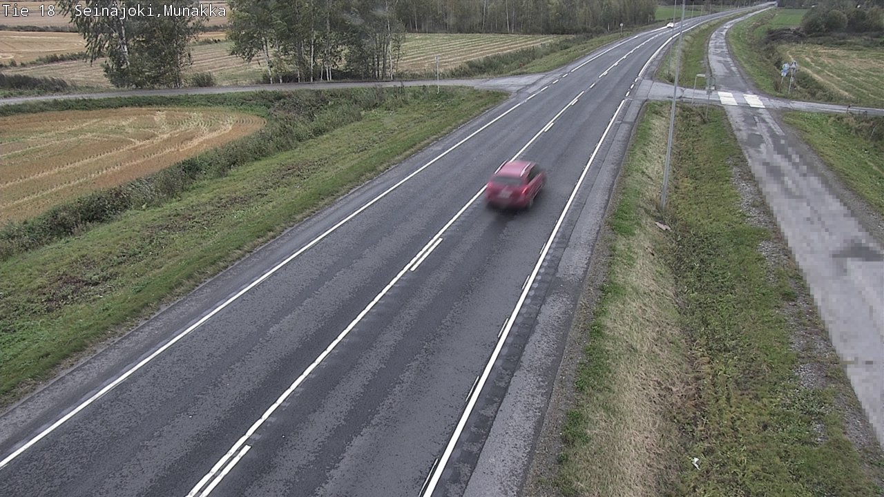 Weather Camera Image Road 18 Seinäjoki, Munakka, Seinäjoki, Etelä-Pohjanmaa