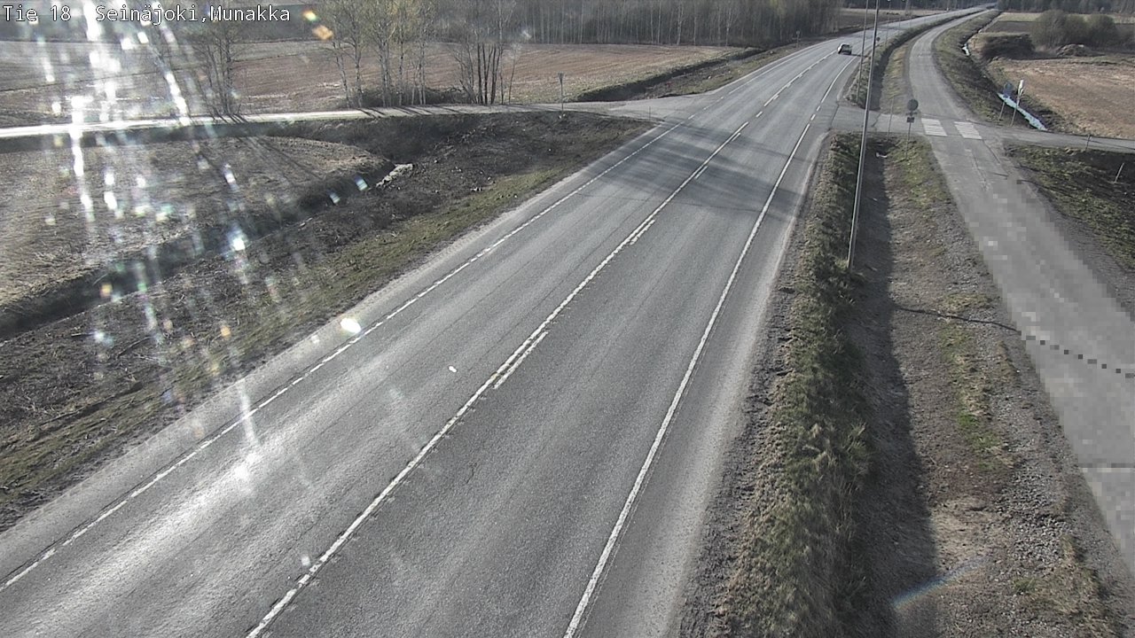 Weather Camera Image Väg 18 Seinäjoki, Munakka, Seinäjoki, Etelä-Pohjanmaa