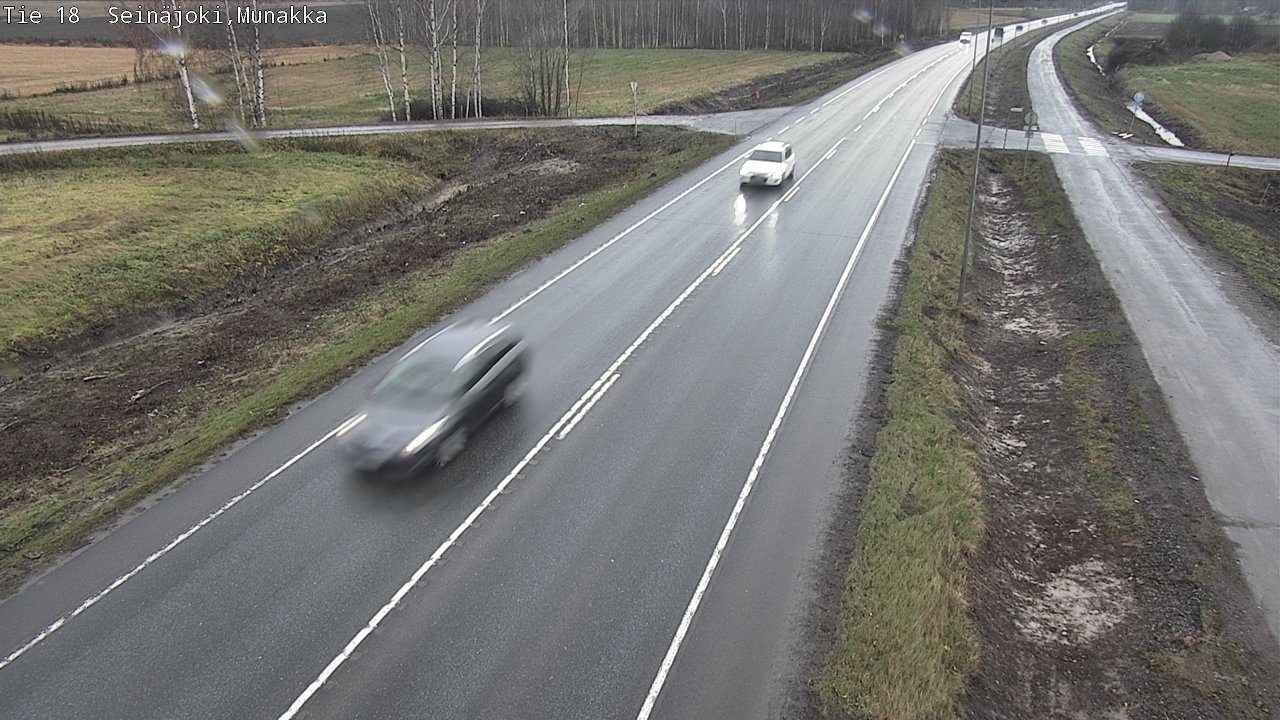 Weather Camera Image Väg 18 Seinäjoki, Munakka, Seinäjoki, Etelä-Pohjanmaa