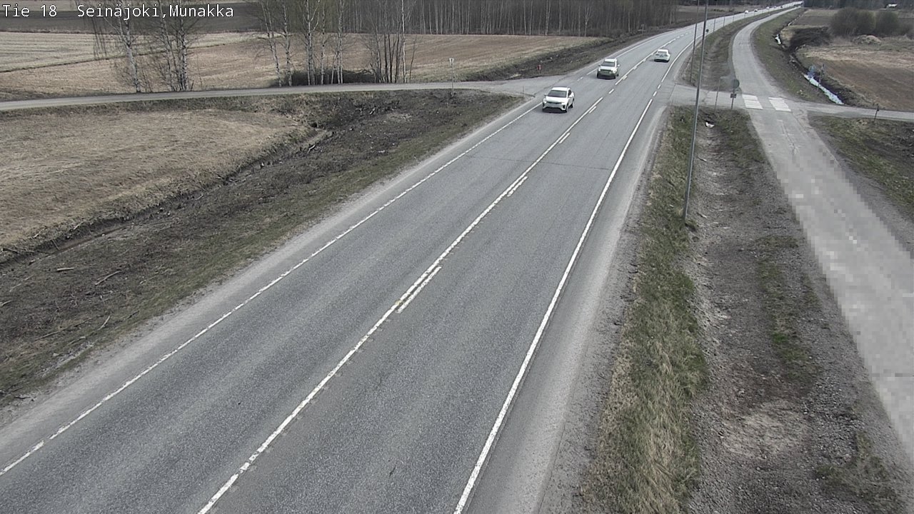 Weather Camera Image Väg 18 Seinäjoki, Munakka, Seinäjoki, Etelä-Pohjanmaa