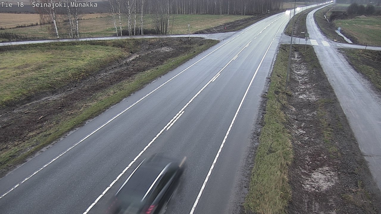 Weather Camera Image Väg 18 Seinäjoki, Munakka, Seinäjoki, Etelä-Pohjanmaa