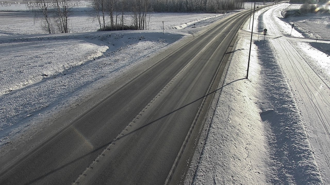 Weather Camera Image Road 18 Seinäjoki, Munakka, Seinäjoki, Etelä-Pohjanmaa