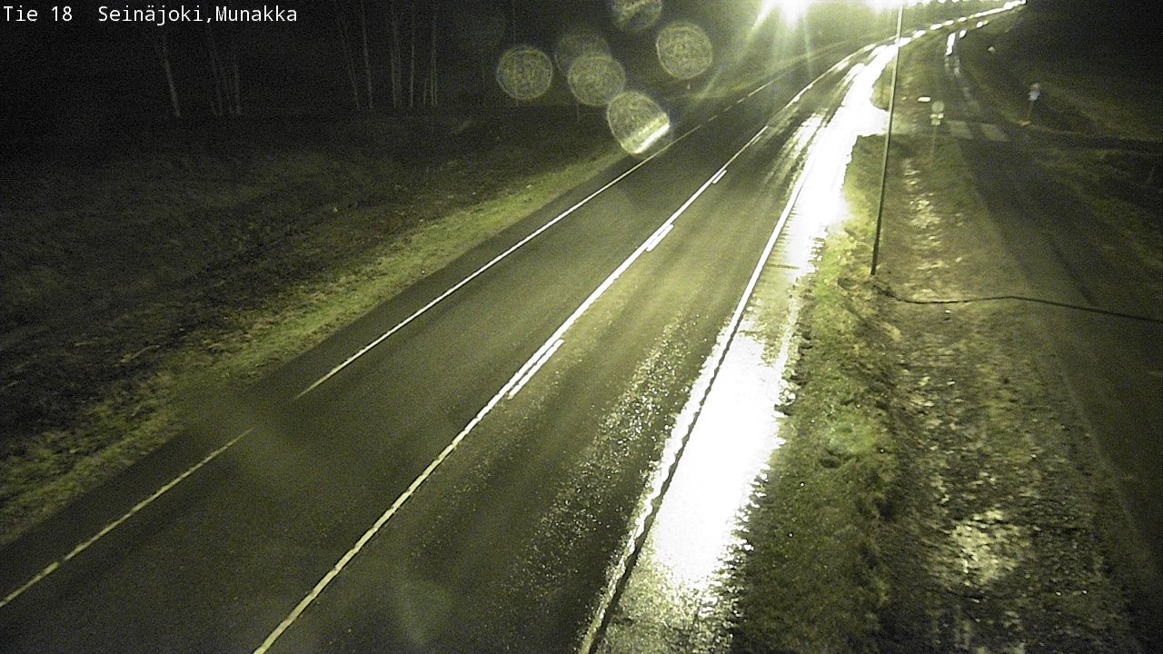 Weather Camera Image Väg 18 Seinäjoki, Munakka, Seinäjoki, Etelä-Pohjanmaa