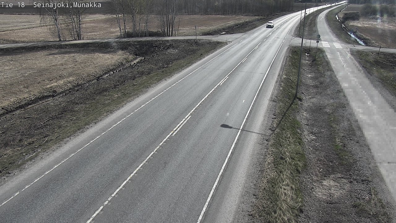 Weather Camera Image Väg 18 Seinäjoki, Munakka, Seinäjoki, Etelä-Pohjanmaa