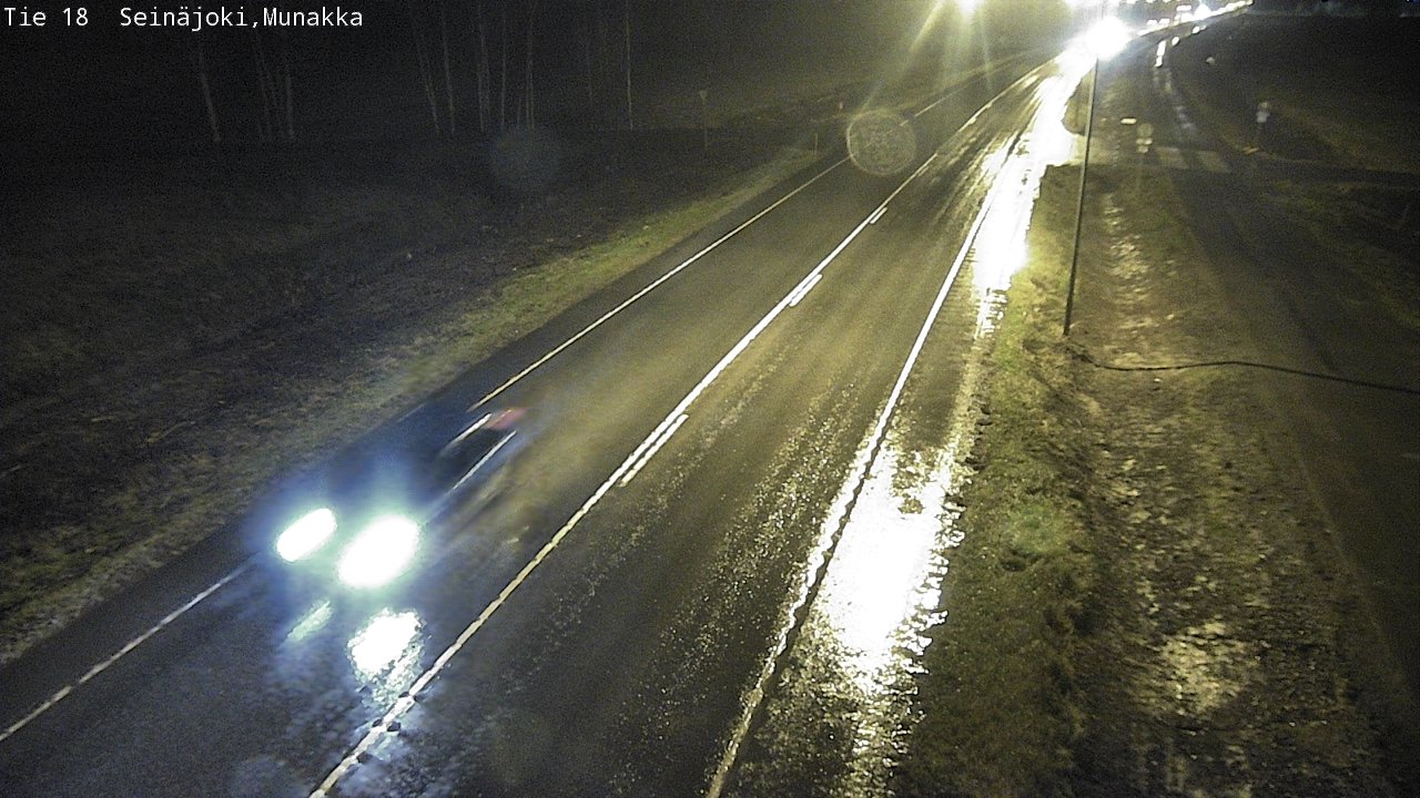 Weather Camera Image Väg 18 Seinäjoki, Munakka, Seinäjoki, Etelä-Pohjanmaa