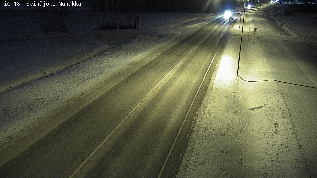 Weather Camera Image Road 18 Seinäjoki, Munakka, Seinäjoki, Etelä-Pohjanmaa