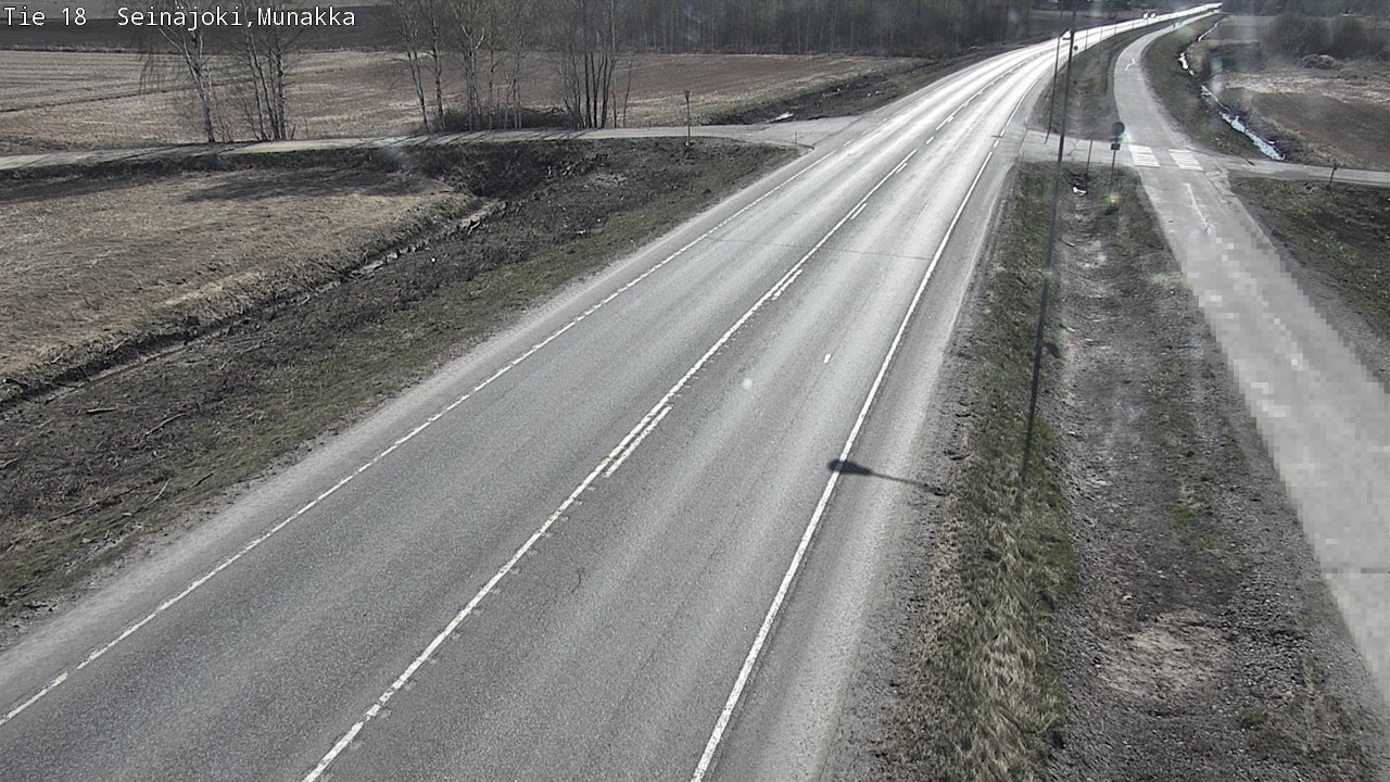 Weather Camera Image Väg 18 Seinäjoki, Munakka, Seinäjoki, Etelä-Pohjanmaa