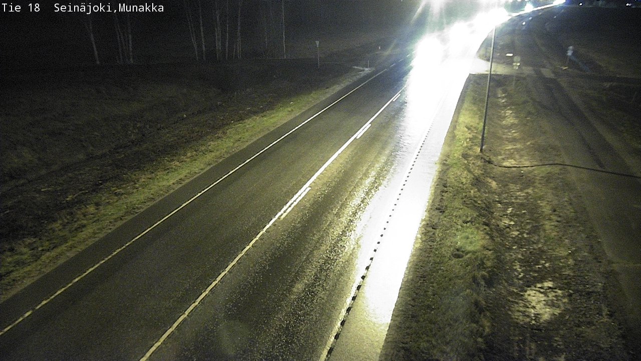 Weather Camera Image Road 18 Seinäjoki, Munakka, Seinäjoki, Etelä-Pohjanmaa