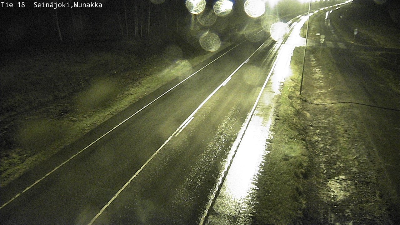 Weather Camera Image Väg 18 Seinäjoki, Munakka, Seinäjoki, Etelä-Pohjanmaa