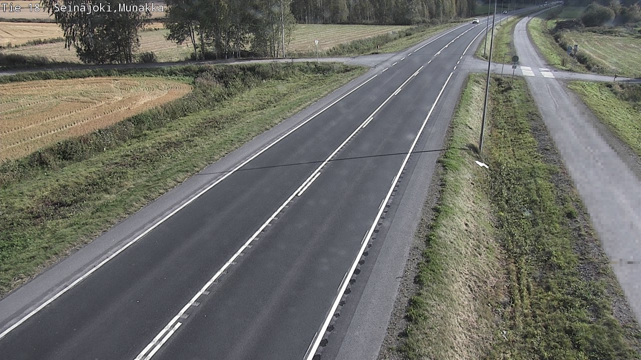 Weather Camera Image Väg 18 Seinäjoki, Munakka, Seinäjoki, Etelä-Pohjanmaa