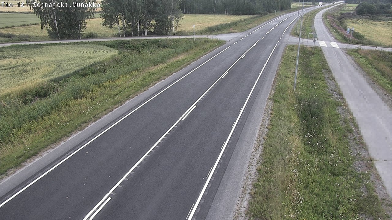 Weather Camera Image Road 18 Seinäjoki, Munakka, Seinäjoki, Etelä-Pohjanmaa