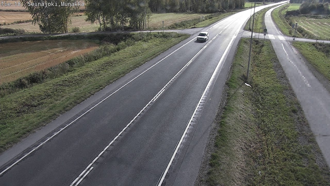 Weather Camera Image Väg 18 Seinäjoki, Munakka, Seinäjoki, Etelä-Pohjanmaa