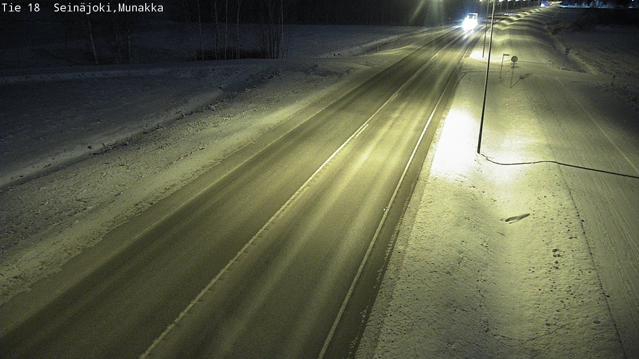 Weather Camera Image Väg 18 Seinäjoki, Munakka, Seinäjoki, Etelä-Pohjanmaa
