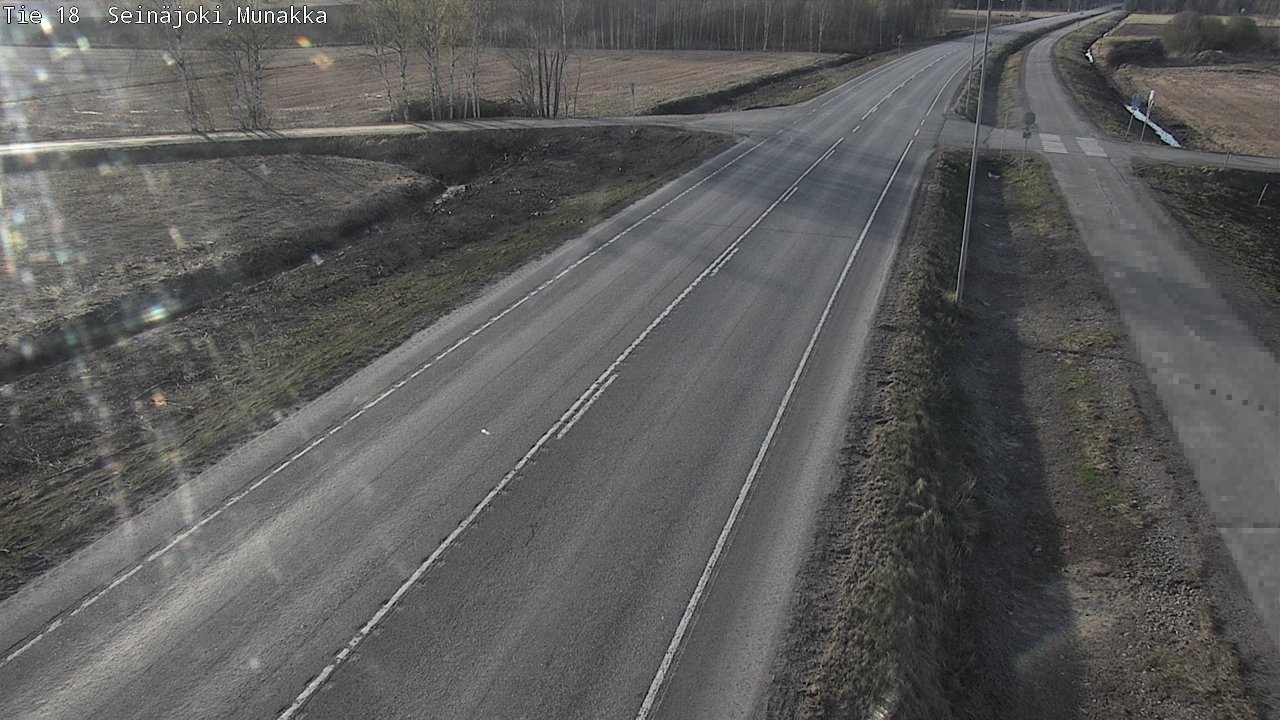Weather Camera Image Väg 18 Seinäjoki, Munakka, Seinäjoki, Etelä-Pohjanmaa