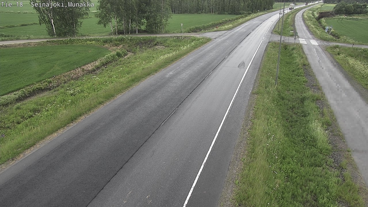 Weather Camera Image Väg 18 Seinäjoki, Munakka, Seinäjoki, Etelä-Pohjanmaa