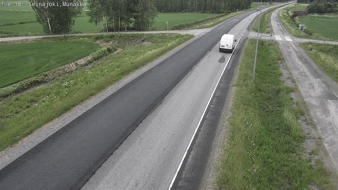 Weather Camera Image Väg 18 Seinäjoki, Munakka, Seinäjoki, Etelä-Pohjanmaa