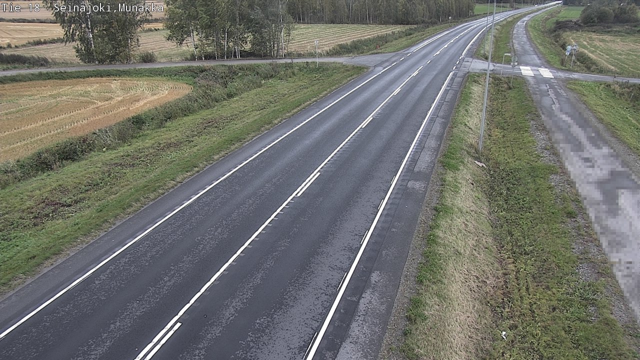 Weather Camera Image Road 18 Seinäjoki, Munakka, Seinäjoki, Etelä-Pohjanmaa