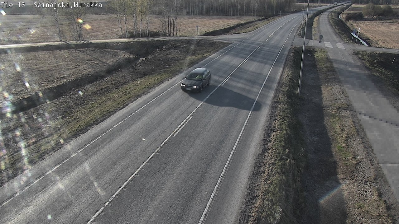 Weather Camera Image Väg 18 Seinäjoki, Munakka, Seinäjoki, Etelä-Pohjanmaa