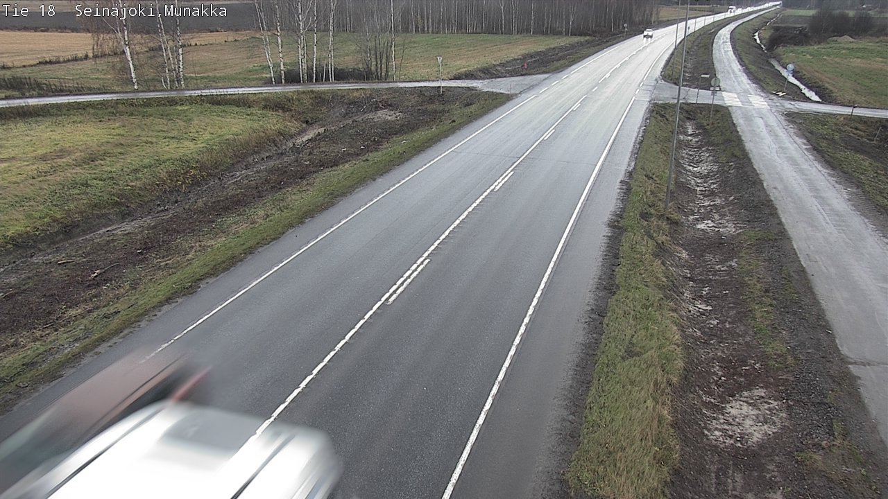 Weather Camera Image Väg 18 Seinäjoki, Munakka, Seinäjoki, Etelä-Pohjanmaa