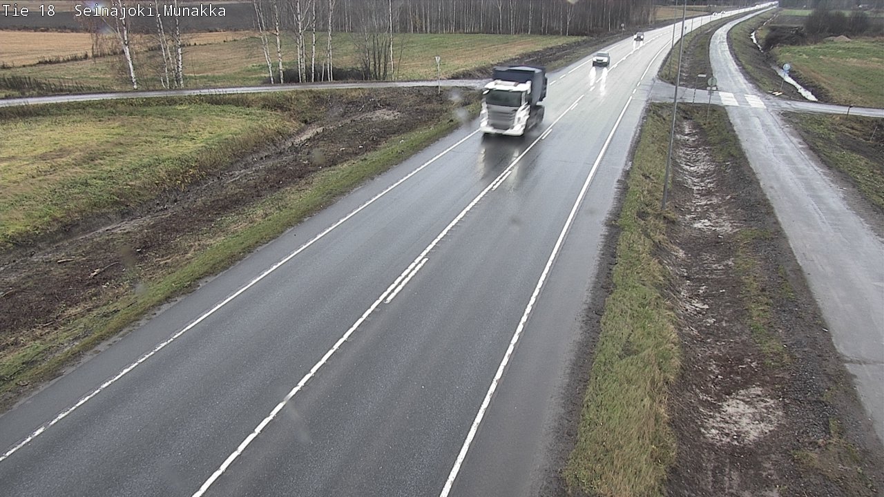 Weather Camera Image Väg 18 Seinäjoki, Munakka, Seinäjoki, Etelä-Pohjanmaa