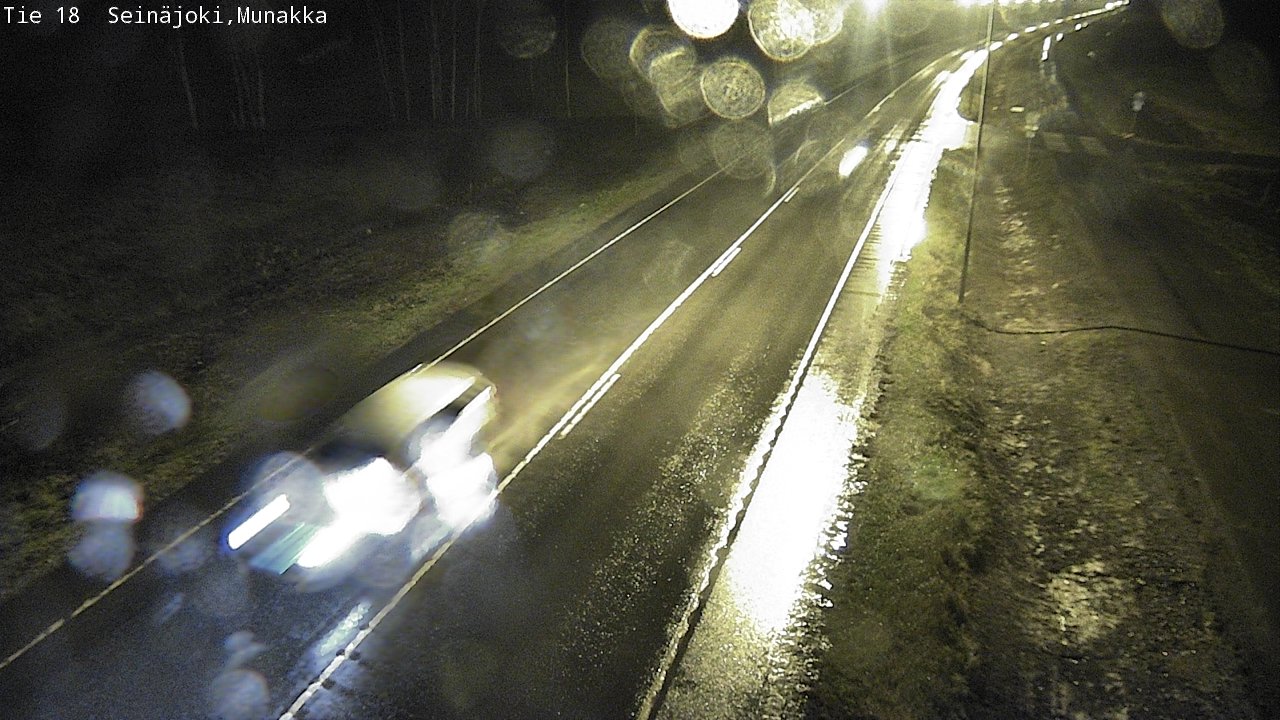 Weather Camera Image Väg 18 Seinäjoki, Munakka, Seinäjoki, Etelä-Pohjanmaa