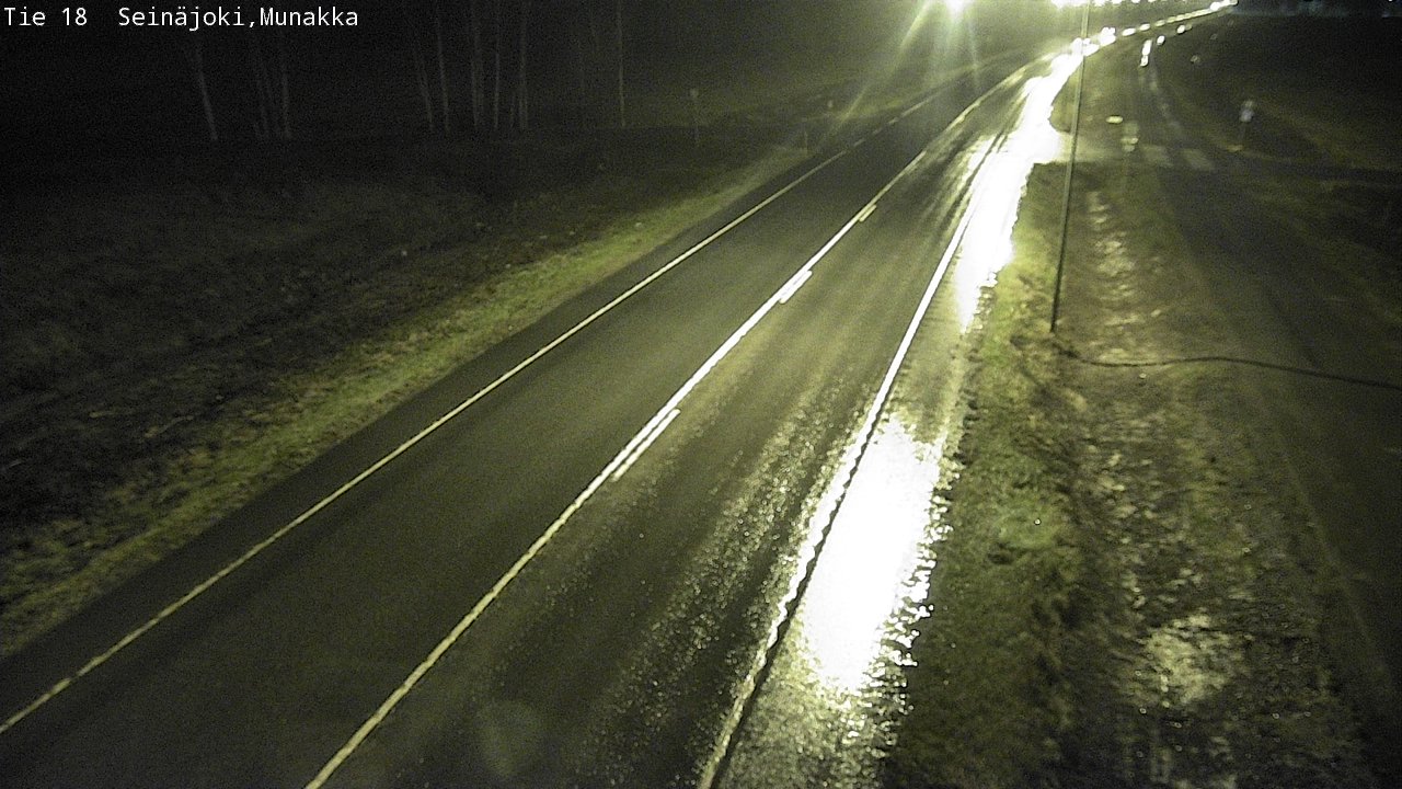 Weather Camera Image Väg 18 Seinäjoki, Munakka, Seinäjoki, Etelä-Pohjanmaa