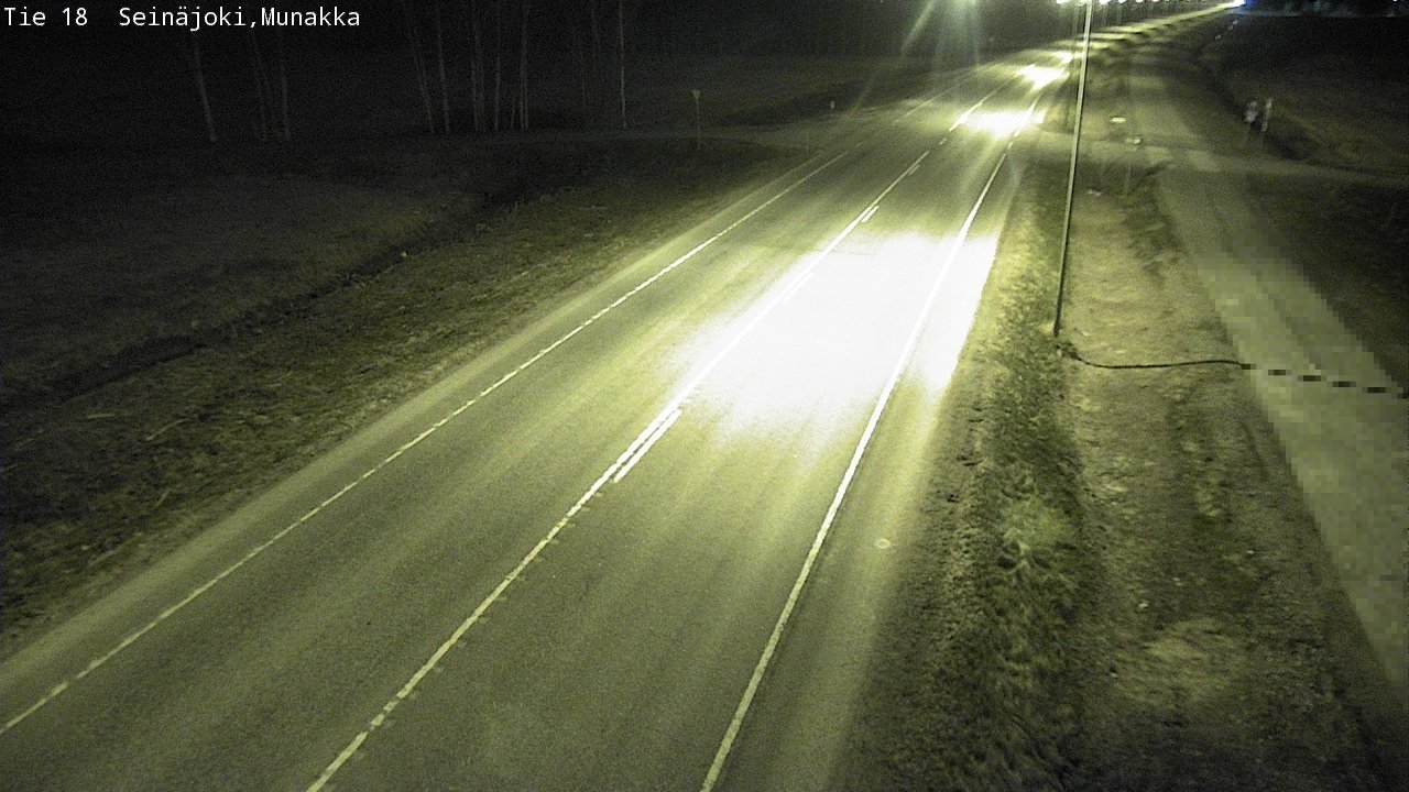 Weather Camera Image Road 18 Seinäjoki, Munakka, Seinäjoki, Etelä-Pohjanmaa