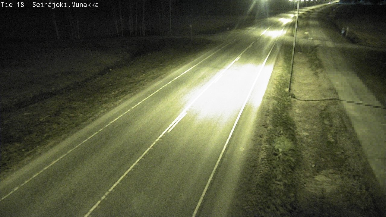Weather Camera Image Road 18 Seinäjoki, Munakka, Seinäjoki, Etelä-Pohjanmaa
