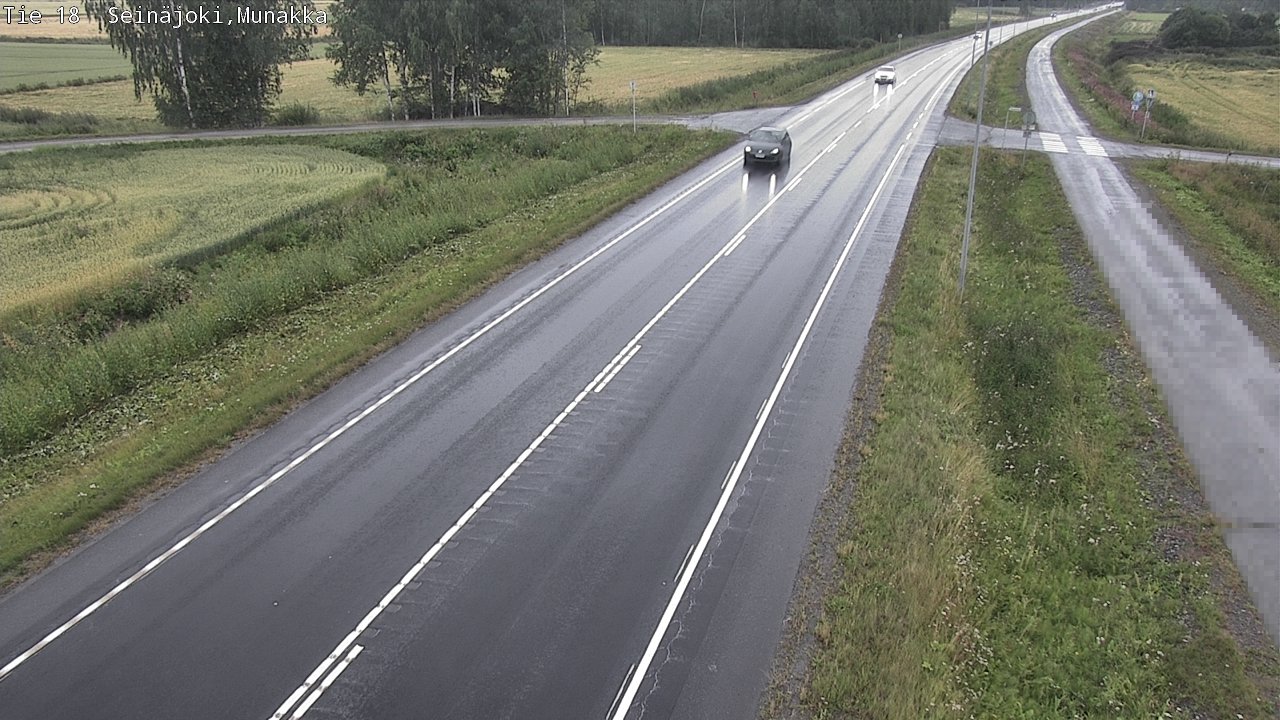 Weather Camera Image Väg 18 Seinäjoki, Munakka, Seinäjoki, Etelä-Pohjanmaa