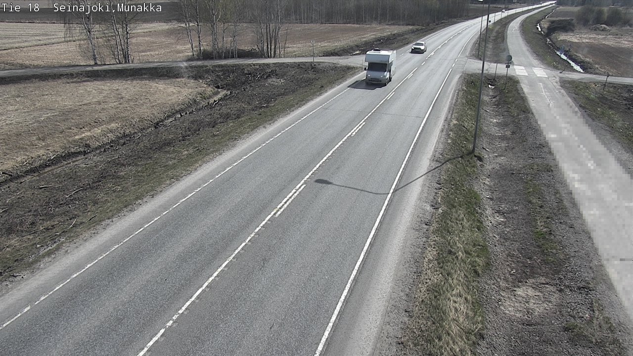 Weather Camera Image Väg 18 Seinäjoki, Munakka, Seinäjoki, Etelä-Pohjanmaa