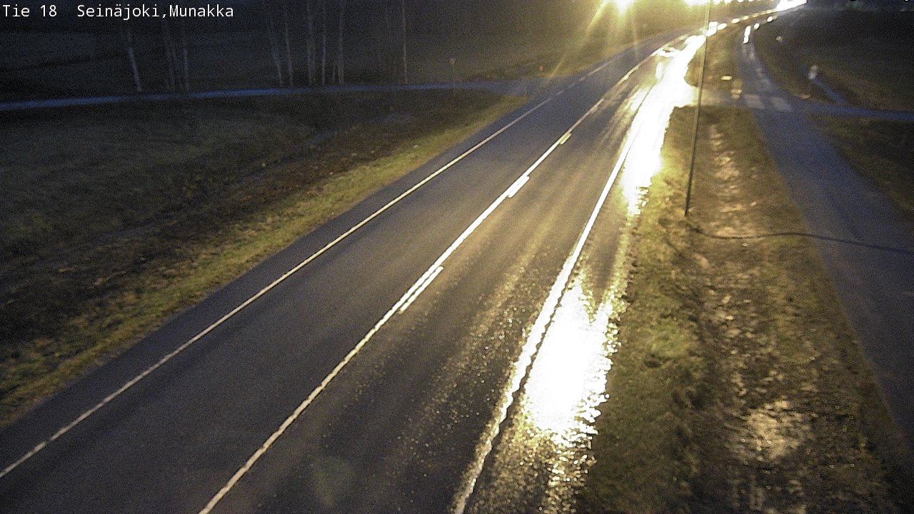 Weather Camera Image Väg 18 Seinäjoki, Munakka, Seinäjoki, Etelä-Pohjanmaa