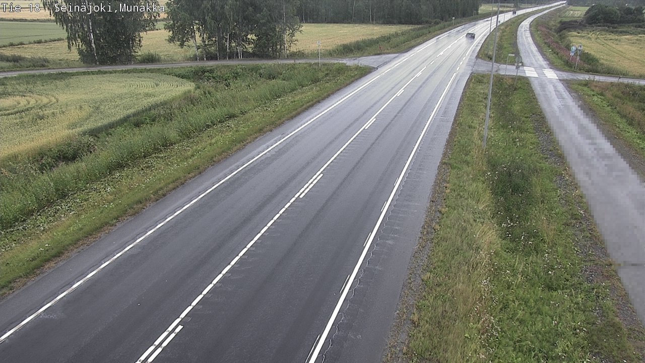 Weather Camera Image Väg 18 Seinäjoki, Munakka, Seinäjoki, Etelä-Pohjanmaa