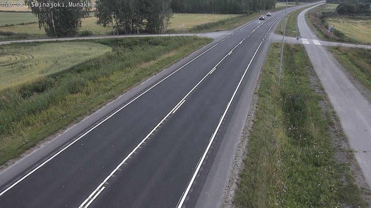 Weather Camera Image Road 18 Seinäjoki, Munakka, Seinäjoki, Etelä-Pohjanmaa