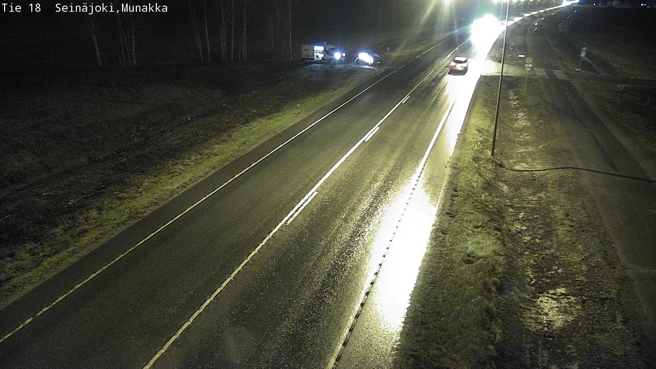 Weather Camera Image Road 18 Seinäjoki, Munakka, Seinäjoki, Etelä-Pohjanmaa